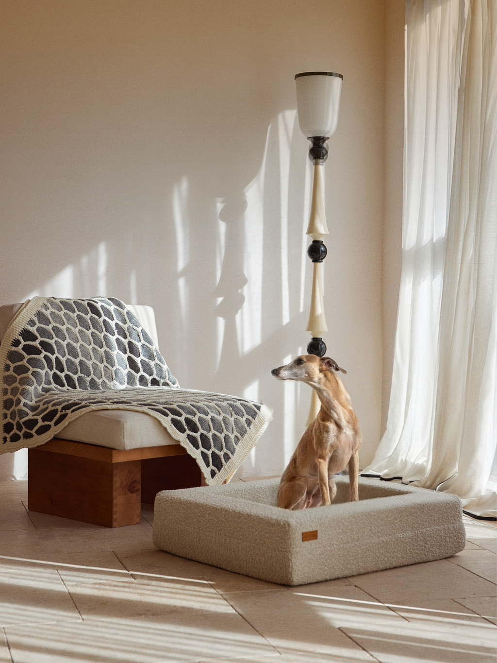 Fancy Haboo Nuzzle  Pet Bed
